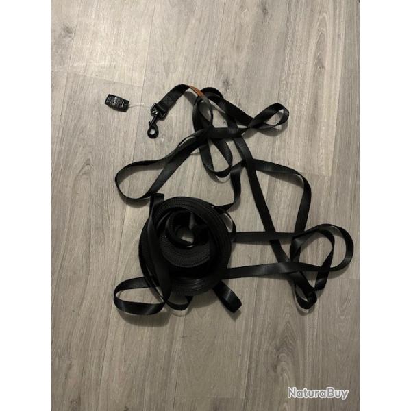 Longe pour chien jaune 20 m