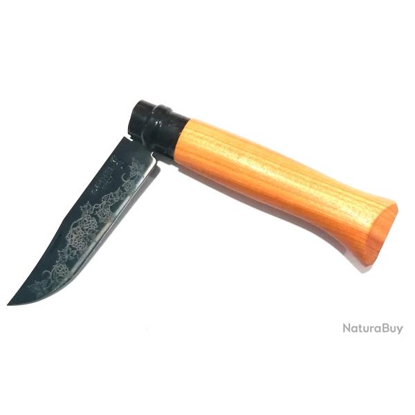 2025, N�08 Edition Gouvernaire 90 ans, Opinel, merisier, grappe de raisin