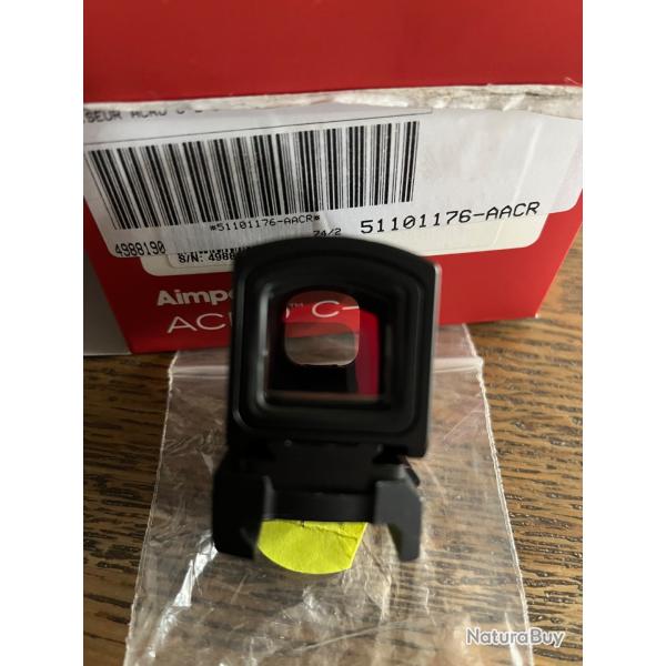 Aimpoint acro c 2 3,5 moa et une interface  adaptateur Weaver origine Aimpoint B&T