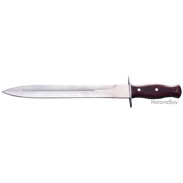 DAGUE MANCHE BOIS LAMEL� LAME 28,5CM