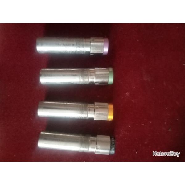 4 chokes victory calibre 20  3/4 _ 1/2 _ 1/4 _ lisse tous tat neufs