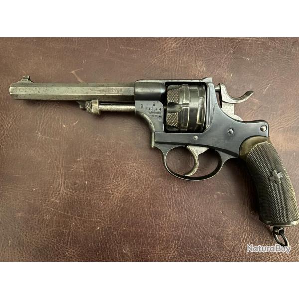 REVOLVER ORDONNANCE SUISSE Modele 1878 cal 10,4 mm