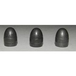 Lot de 25 balles Cal .453 (11,5 mm avec un épaulement de 11 mm à la base de la balle)
