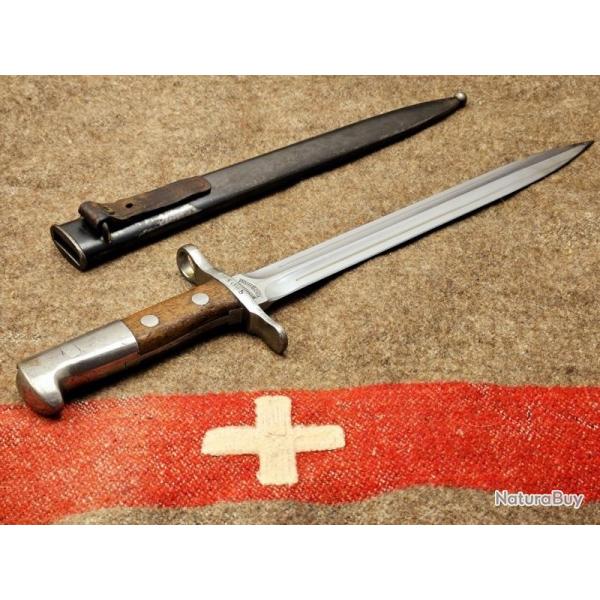 Suisse Schmidt Rubin Baonnettes M1918 pour fusil K11 K31 10C