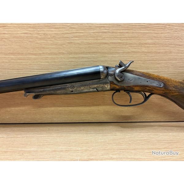 1 sans prix de rserve !! Fusil  chiens extrieurs calibre 12