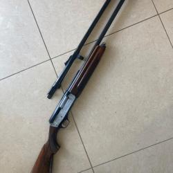 Fusil verney carron et canon slug