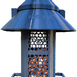 NUCÉA - la mangeoire spécialement conçue pour les cacahuètes. Gris Anthracite