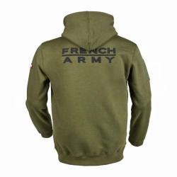 SWEAT FRENCH ARMY VERT OD XS