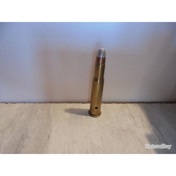 UNE !!!  Cartouche  cal. 30-30 WINCHESTER balle silver tip NEUTRALISEE