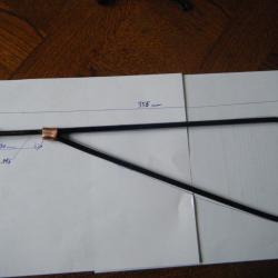 crosse squelette pour canne fusil