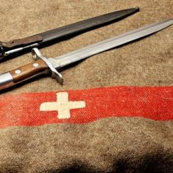 Suisse Schmidt Rubin Baïonnettes M1918 pour fusil K11 K31 17C