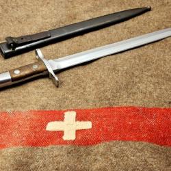 Suisse Schmidt Rubin Baïonnettes M1918 pour fusil K11 K31 18C