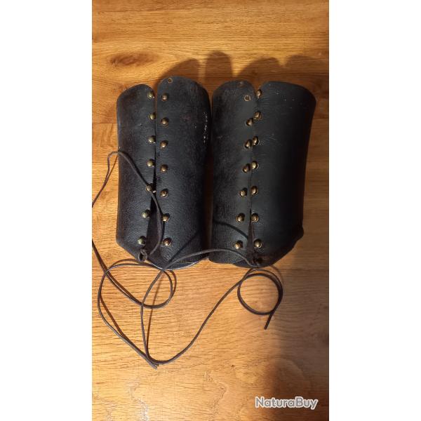 Paire de Gutres d'Officier Franais