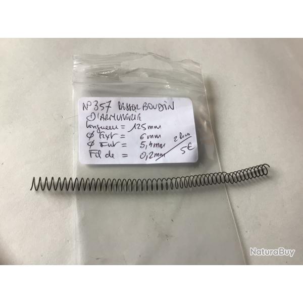 VENDU PAR LE-CUIRASSIER N357 RESSORT BOUDIN D'ARMURERIE