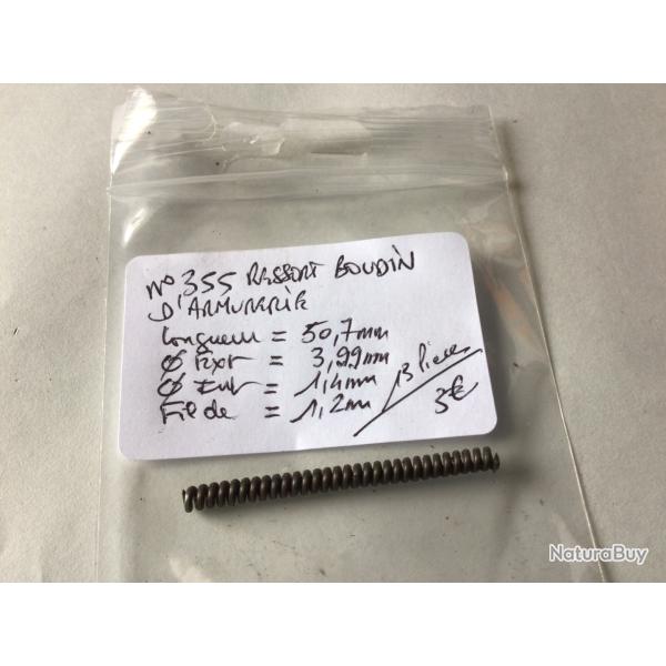 VENDU PAR LE-CUIRASSIER N355 RESSORT BOUDIN D'ARMURERIE