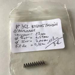 VENDU PAR LE-CUIRASSIER N°352 RESSORT BOUDIN D'ARMURERIE