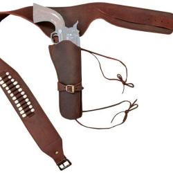 Buscadero cuir avec cartouchi&egrave;re Umarex