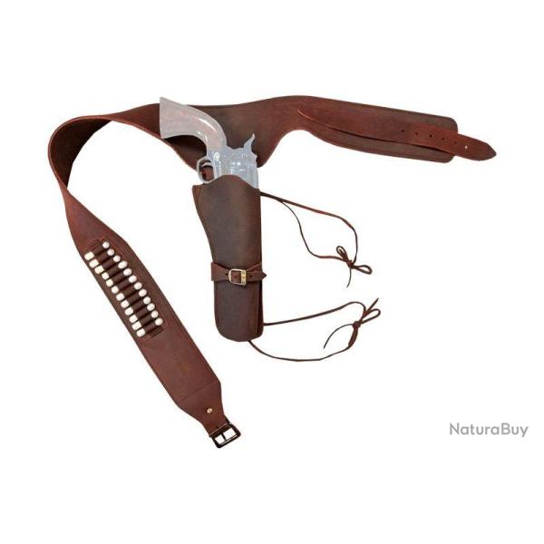 Buscadero cuir avec cartouchi�re Umarex