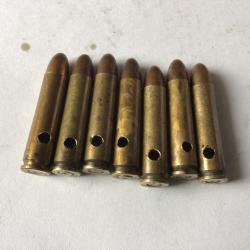 VENDU PAR LE-CUIRASSIER N° 4 LOT  DE 7 BALLES 30 M1 1943