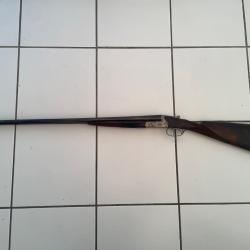 Fusil Garnier Artisanal Saint Etienne cal 20 juxtaposé