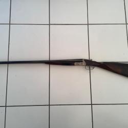 Fusil Garnier Artisanal Saint Etienne cal 20 juxtaposé