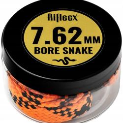 Corde de nettoyage Riflexx Bore Snake 7,62 mm, 215 cm