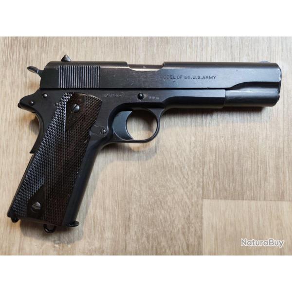 Pistolet semi-automatique COLT 1911 US ARMY (HARTFORD 1918) - Calibre .45 ACP (Occasion bon tat)