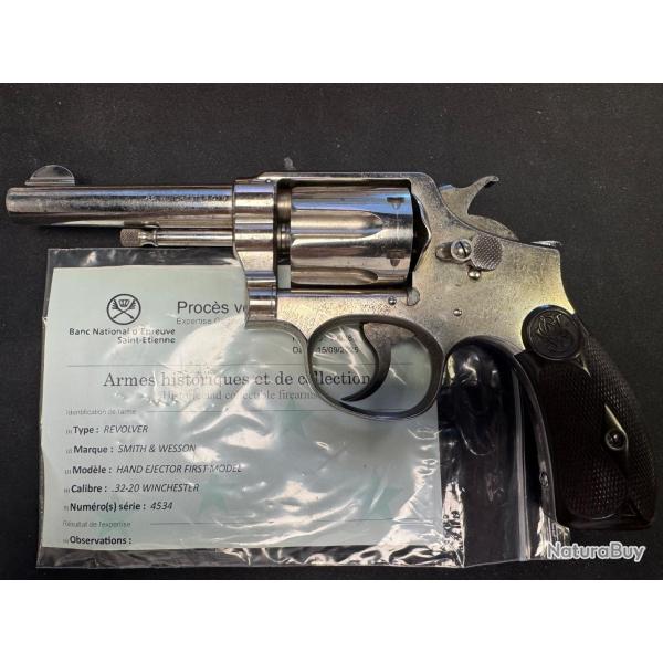 rare !! smith and wesson   model 1899   calibre 32/20