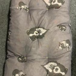 COUSSIN GRIS  CHIEN EPAIS XL