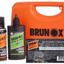 Coffret d'huile de nettoyage pour armes BRUNOX - étui