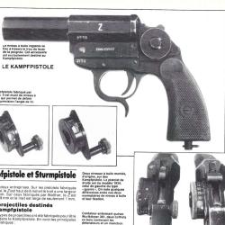 documents PDF sur pistolets lance-fusées allemands et leurs projectiles