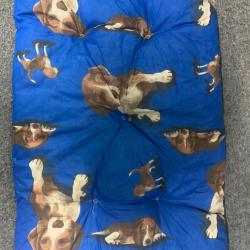 COUSSIN BLEU CHIEN EPAIS XL