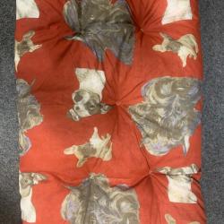 COUSSIN ORANGE  CHIEN EPAIS XL