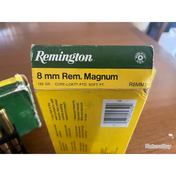 Balles 8 mm Rem.Magnum