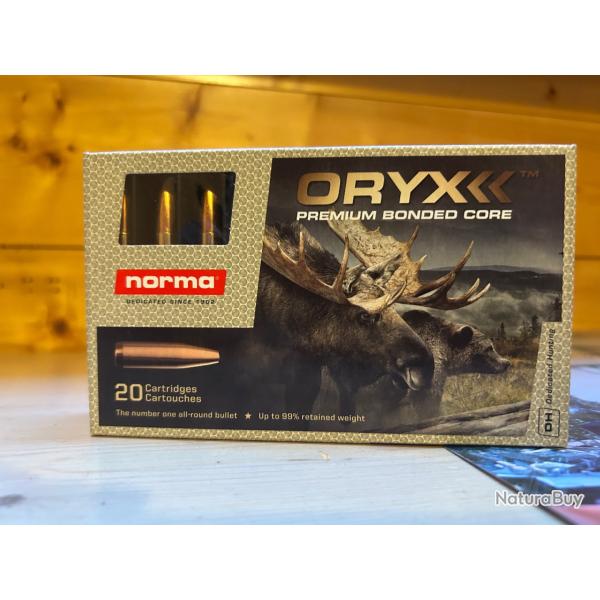 Balles Norma Oryx 338 Win'mag 14.9G
