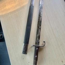 Baïonnette allemande ww1 de 1908 à 1914