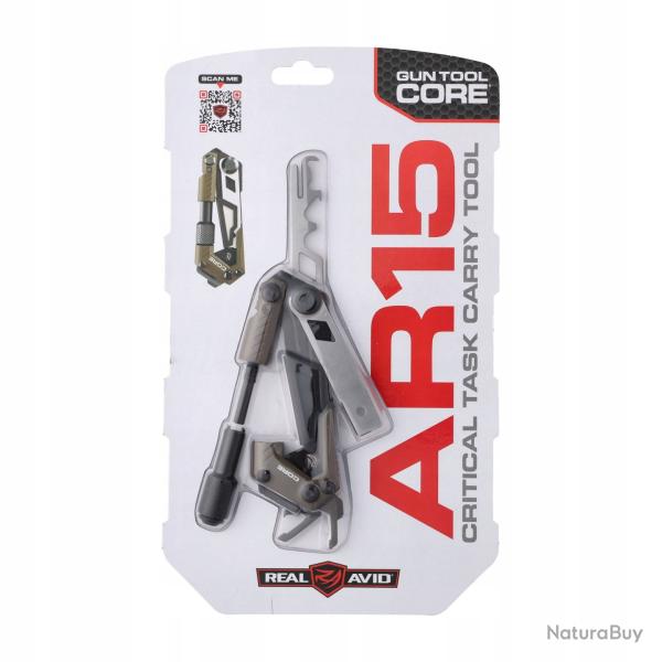 Outil multifonction Real Avid pour l'entretien des carabines AR-15
