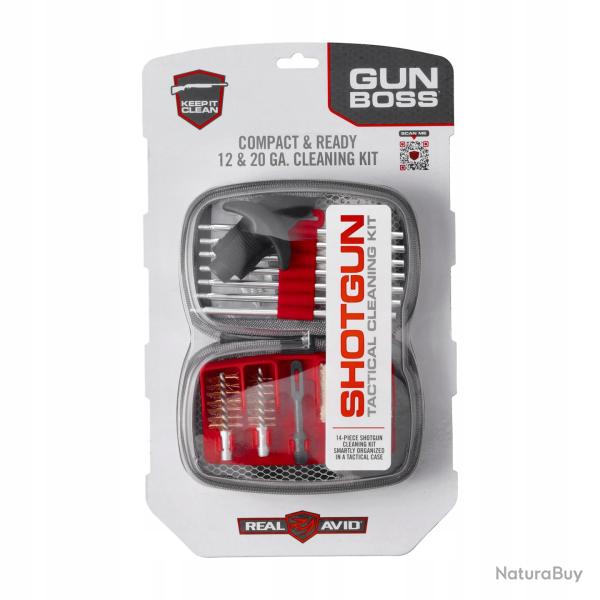 Kit de nettoyage pour carabine Real Avid Gun Boss calibre 12/20