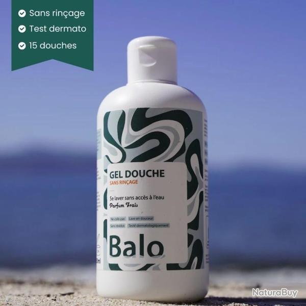Gel douche sans rinage Balo 250 ml