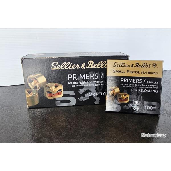 AMORCES SELLIER & BELLOT SMALL PISTOL x100