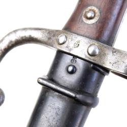 Baionnette Gras avec fourreau monomatricule de Marine