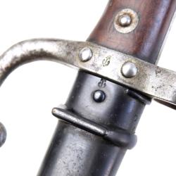Baionnette Gras avec fourreau monomatricule de Marine