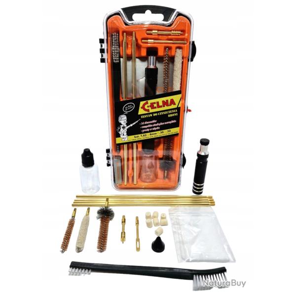 CELNA kit de nettoyage pour fusil 7,62-8 mm