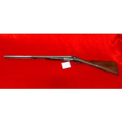 Fusil a chien a percussion centrale calibre 12/65 enchère a 1 euro