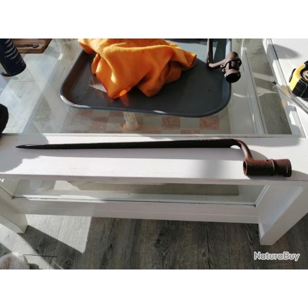 Ba�onnette � douille 48 cms