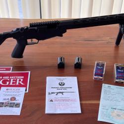 Ruger Précision Rifle 17 HMR / 2 chargeur / 150 munitions / mallette