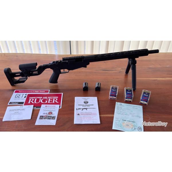 Ruger Prcision Rifle 17 HMR / 2 chargeur / 150 munitions / mallette