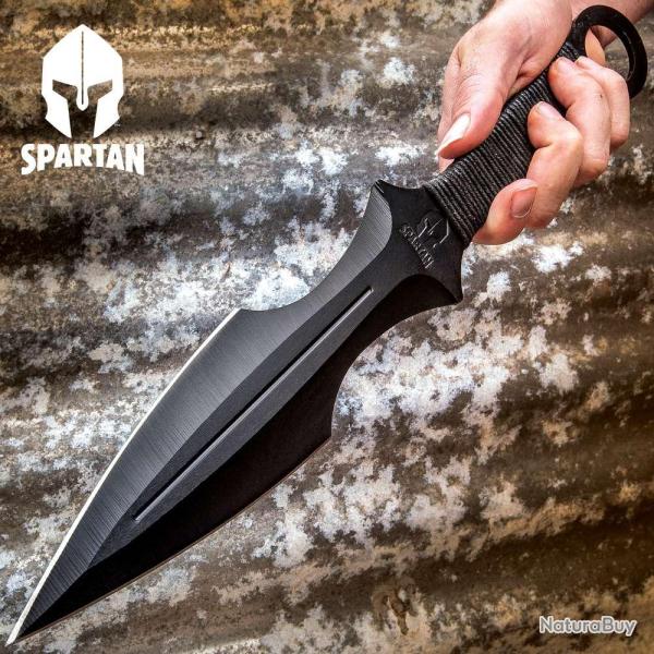 United Cutlery Couteau de lancer Super Spartan - Lame double tranchant 20�cm - Ref UNC4216