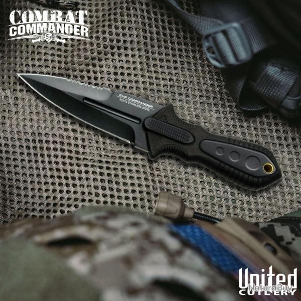United Cutlery UC3246 Combat Sub-Commander Next Gen - Couteau de botte tactique