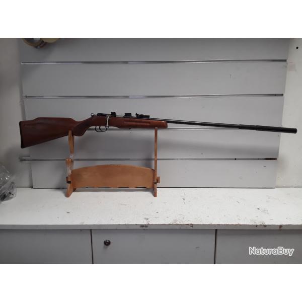 Carabine Manuarm MONOCOUP cal.22lr bois can.59cm + silencieux